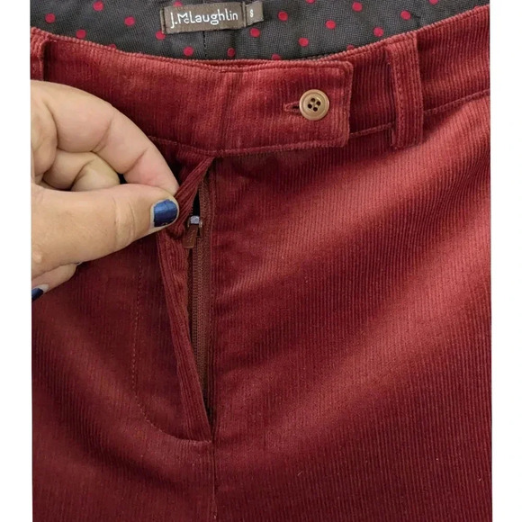 NEW J. McLaughlin corduroy straight leg pant - Picture 5 of 8